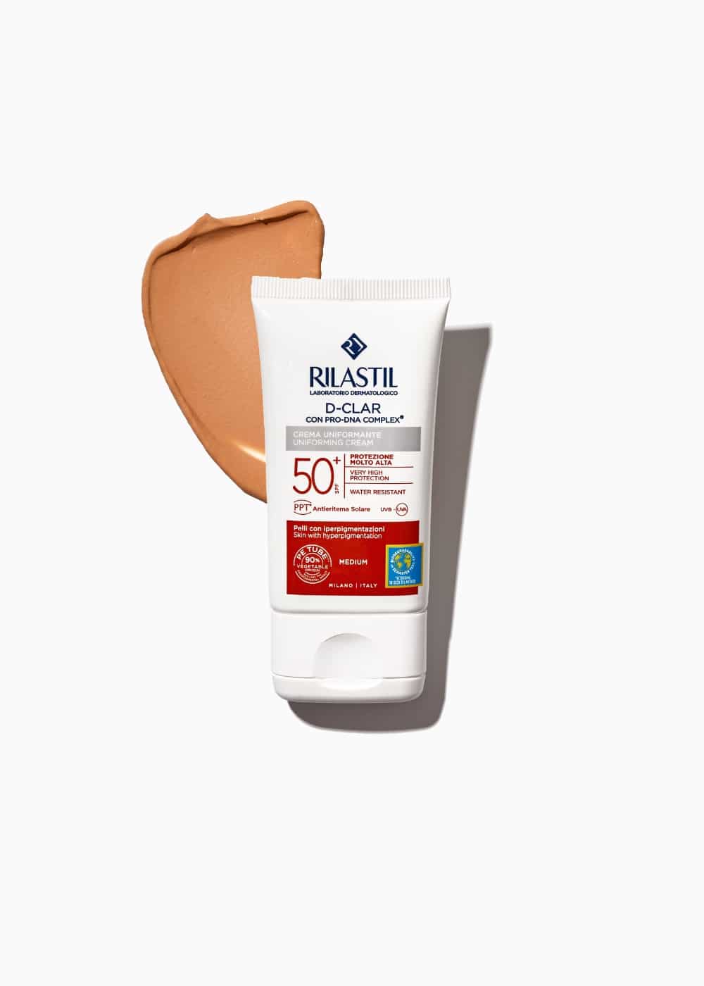 Alternative view of Rilastil D-Clar tonirana krema za zaštitu od sunca SPF50+ 40 ml
