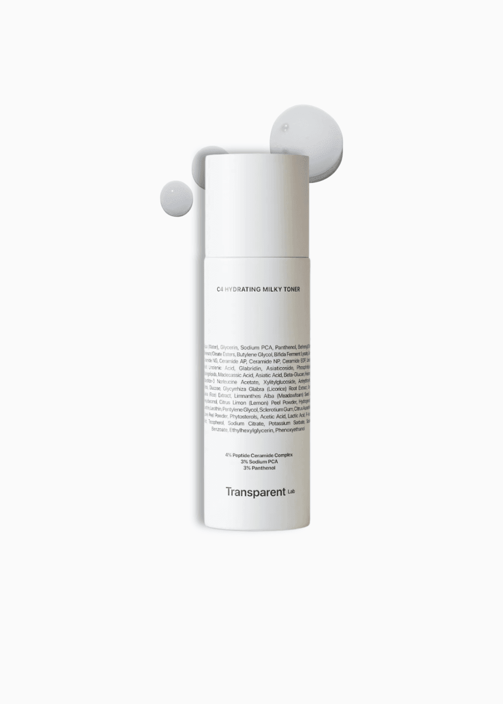 Alternative view of NICHE TRANSPARENT LAB C4 hidratantni mliječni tonik 135 ml