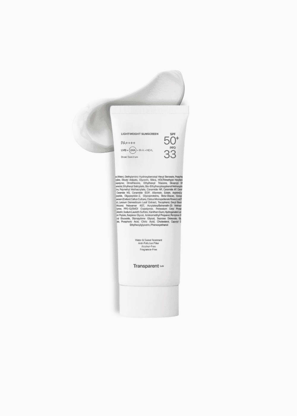 Alternative view of NICHE TRANSPARENT LAB lagana krema za sunčanje SPF 50+ 100 ml