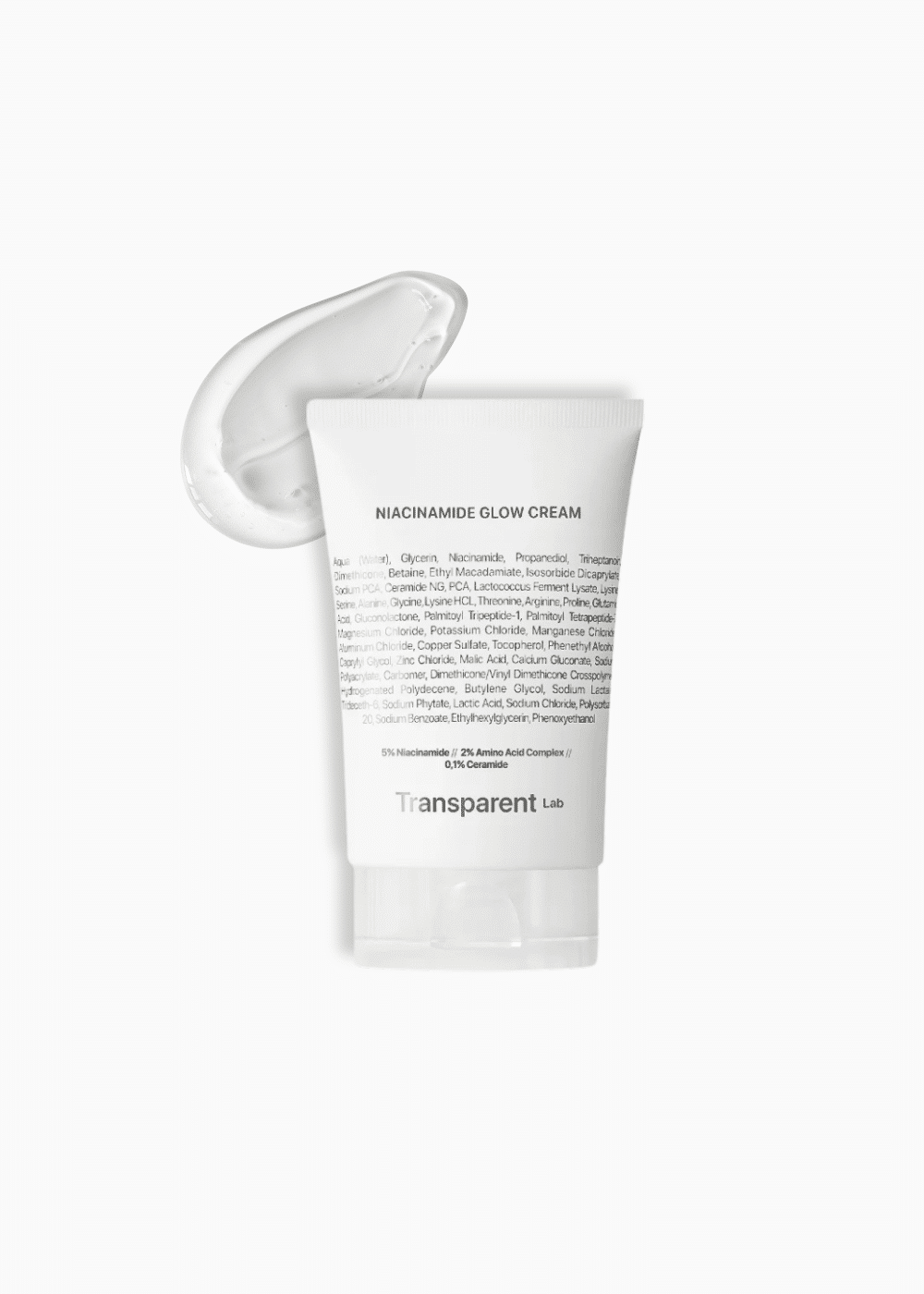 Alternative view of NICHE TRANSPARENT LAB krema za blistavu kožu s niacinamidom 50 ml
