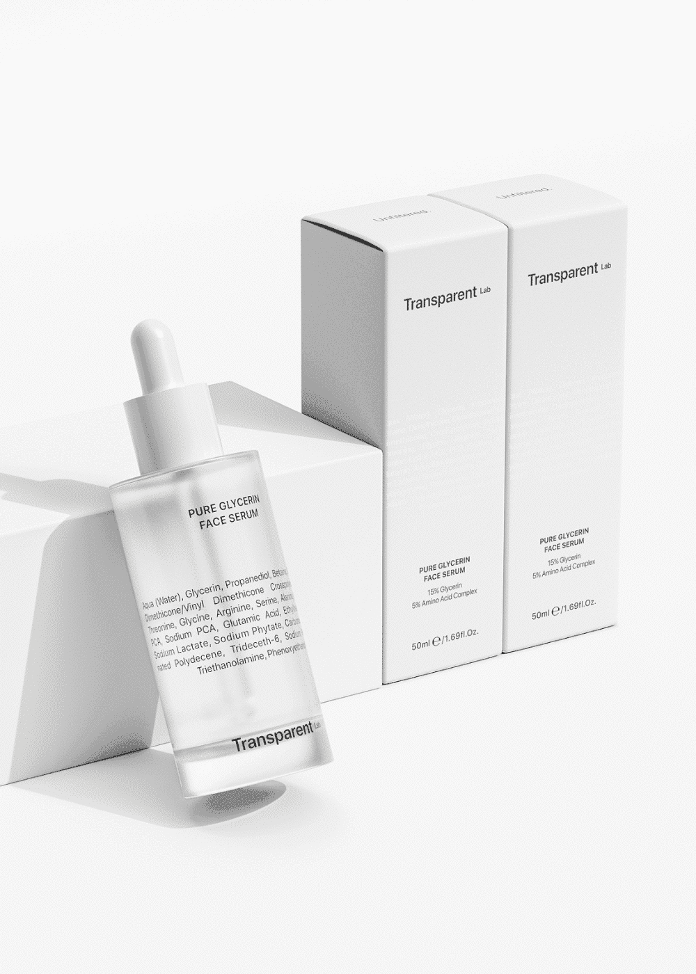 NICHE TRANSPARENT LAB serum s čistim glicerinom 50 ml - Slika 4